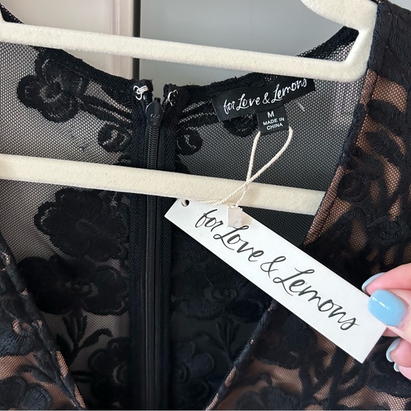 NWT For Love & Lemons Temecula Lace Mini Dress Free People - Picture 5 of 6